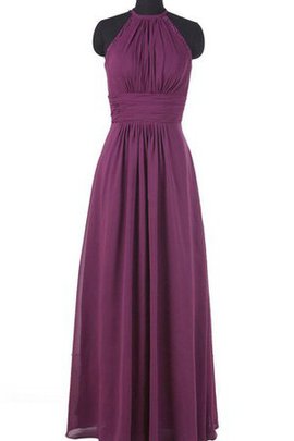 Robe demoiselle d'honneur plissage facile avec chiffon fermeutre eclair ligne a