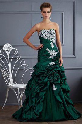 Robe de quinceanera naturel longue de mode de bal textile taffetas fermeutre eclair