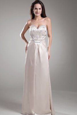 Robe de soirée longue plein de charme collant avec perle