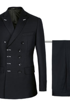Double boutonnage costumes costume homme mariage violet slim fit terno