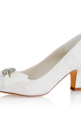 Chaussures de mariage taille réelle du talon 2.56 pouce (6.5cm) tendance hiver