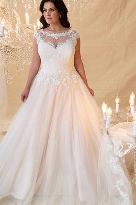 Robe de mariée intemporel cordon trou serre de mode de bal appliques