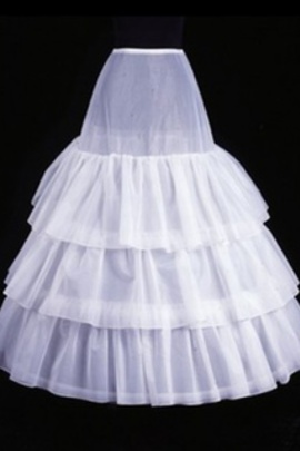 Honorable confortable cheville volants une ligne | crinolines princesse