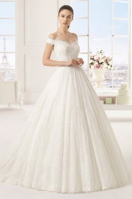 Robe de mariée romantique spécial au jardin fermeutre eclair en salle