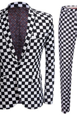 Slim fit 2 pièces costumes costume ensemble angleterre style