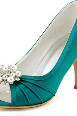 Chaussures de mariage printemps taille réelle du talon 3.54 pouce (9cm) dramatique talons hauts