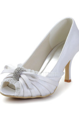 Chaussures de mariage romantique talons hauts taille réelle du talon 3.54 pouce (9cm) printemps eté