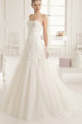 Robe de mariée spécial moderne longue broder manche nulle