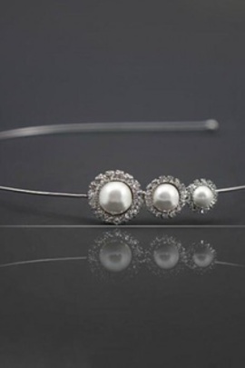 Absorbant dramatique perles chic bijoux de mariée