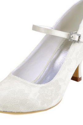 Chaussures de mariage taille réelle du talon 2.76 pouce (7cm) classique hiver