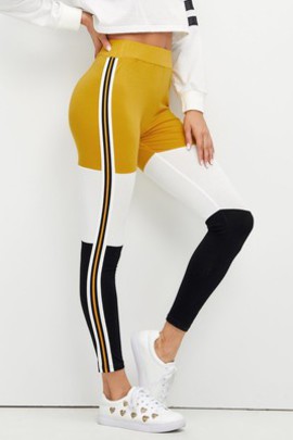 Legging avec blocs junoesque de couleurs