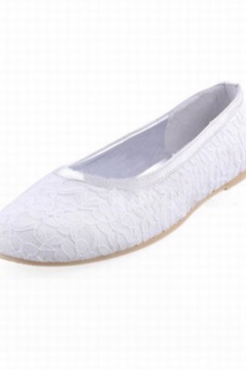 Lacet plat racine ronde chaussures de mariée passionnant - photo 2