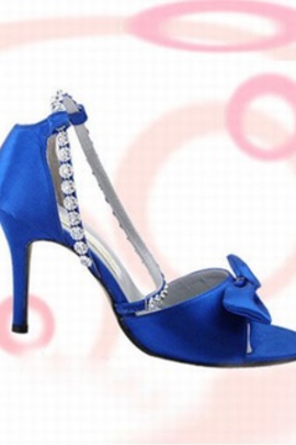 Avec haut en satin bout ouvert fin avec bride schu mode - photo 2