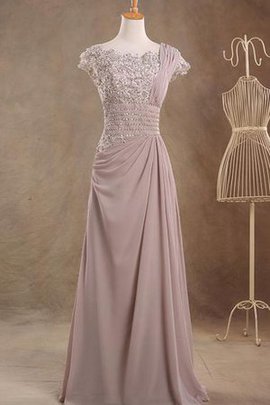 Robe de bal classique romantique longue ruché avec chiffon