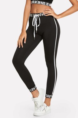 Legging et cordon avec imprimé