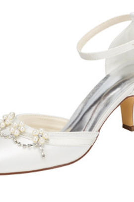 Chaussures de mariage taille réelle du talon 2.36 pouce (6cm) eté moderne