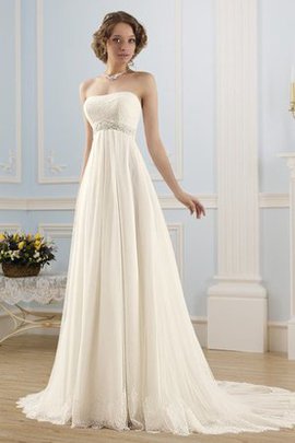 Robe de mariée simple informel de bustier cordon a plage