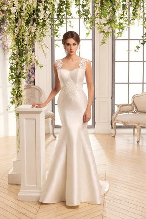 Robe de mariée simple intemporel longue fermeutre eclair de sirène - photo 1