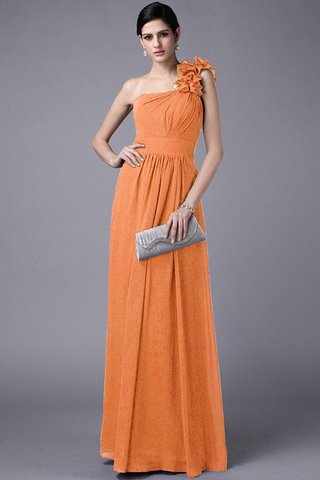 Robe demoiselle d'honneur plissage naturel longue longueur au niveau de sol au drapée - photo 19