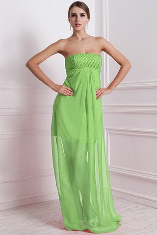 Robe demoiselle d'honneur longue avec sans manches de princesse ligne a avec chiffon - photo 12