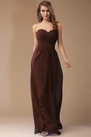 Robe demoiselle d'honneur longue avec perle de lotus longueur au ras du sol manche nulle - photo 6