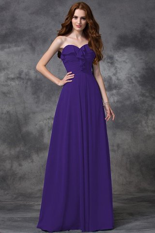 Robe demoiselle d'honneur longue naturel ligne a de princesse de lotus - photo 24