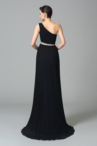 Robe de bal plissage avec chiffon au drapée de princesse manche nulle - photo 2