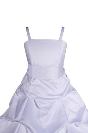 Robe de cortège enfant ample avec nœud à boucles bandouliere spaghetti - photo 1