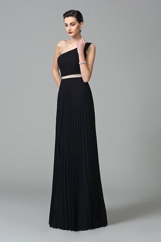 Robe de bal plissage avec chiffon au drapée de princesse manche nulle - photo 5