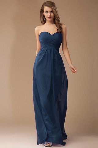 Robe demoiselle d'honneur longue avec perle de lotus longueur au ras du sol manche nulle - photo 9