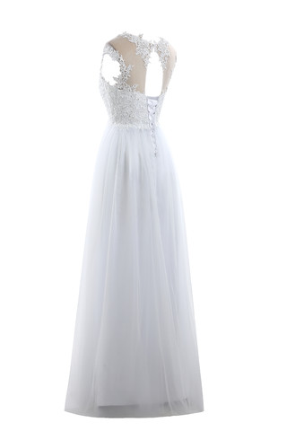 Robe de mariée sage serieuse exclusif derniere tendance longueur au ras du sol - photo 8