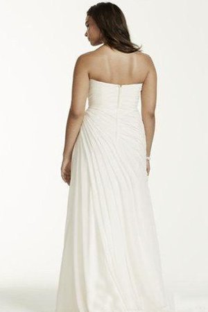 Robe de mariée distinguee mode avec perle lache de bustier - photo 2