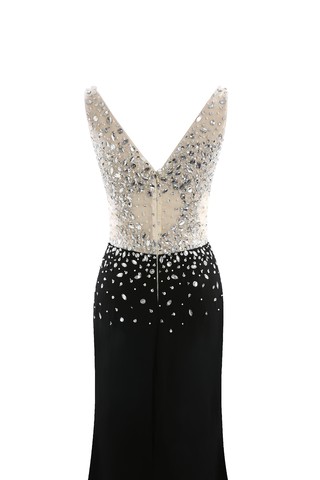 Robe de soirée exceptionnel attirent solennel bustier de bustier avec perle - photo 8