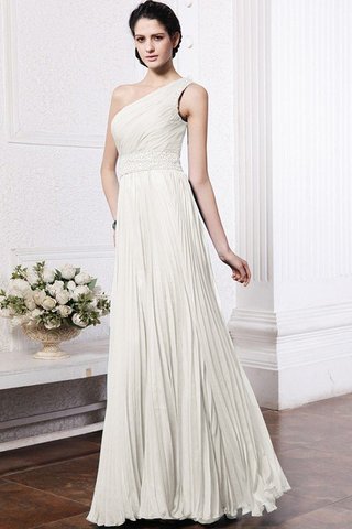 Robe demoiselle d'honneur longue avec chiffon au drapée fermeutre eclair avec perle - photo 28