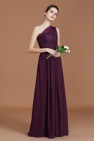 Robe demoiselle d'honneur de princesse avec chiffon a-ligne haute qualité naturel - photo 3