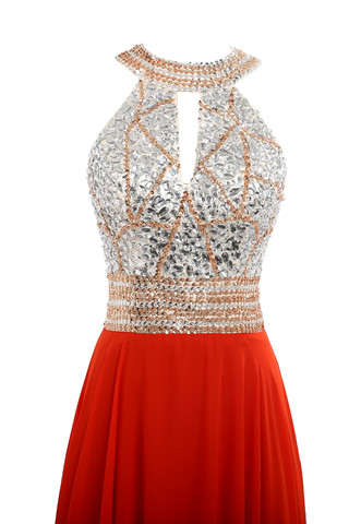 Robe de soirée mode de bustier manche nulle en plage de traîne courte - photo 2