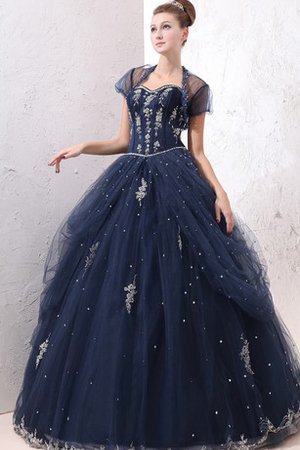 Robe douce seize appliques ligne a textile en tulle de mode de bal - photo 1