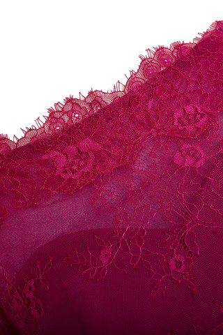 Robe mère de mariée moderne haute couvert lache en soie couvert de tulle - photo 3