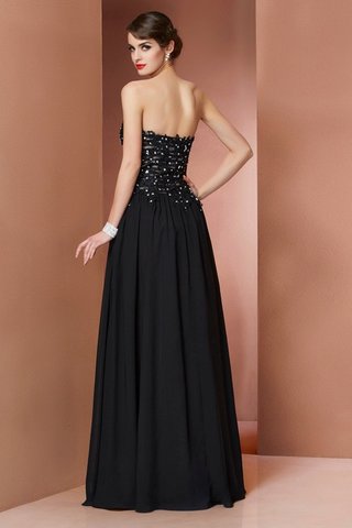 Robe de bal longue en chiffon de bustier de princesse longueur au niveau de sol - photo 2