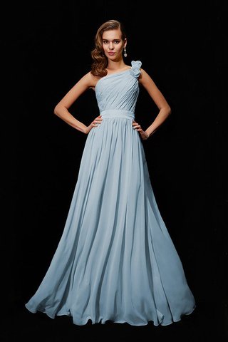 Robe demoiselle d'honneur longue avec chiffon avec sans manches avec zip de princesse - photo 20