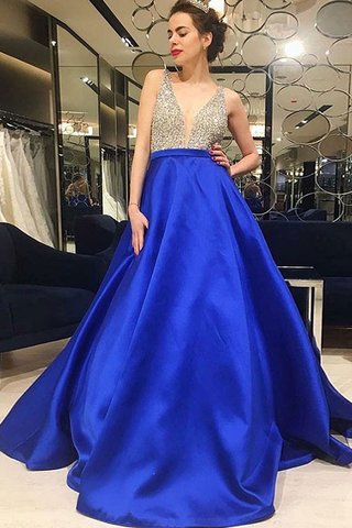 Robe de soirée de princesse manche nulle de traîne courte charme naturel - photo 1