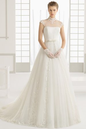 Robe de mariée solennel attirent elevé bucolique avec sans manches - photo 1