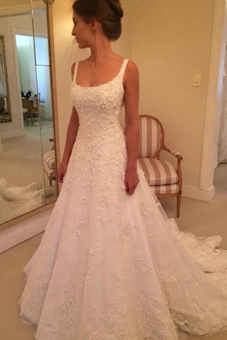 Robe de mariée appliques haute qualité ligne a avec sans manches naturel - photo 3