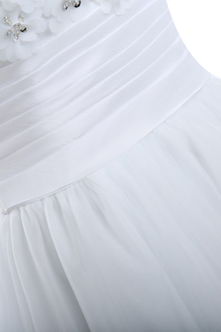 Robe de mariée spécial longue satin extensible a plage fermeutre eclair - photo 5