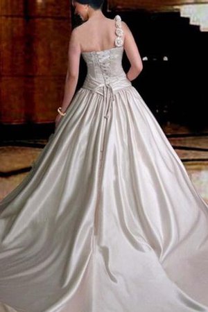 Robe de quinceanera avec perle textile en tulle trou serre avec lacets col u profond - photo 2