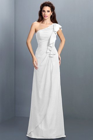 Robe demoiselle d'honneur plissage longue au drapée fermeutre eclair avec chiffon - photo 29