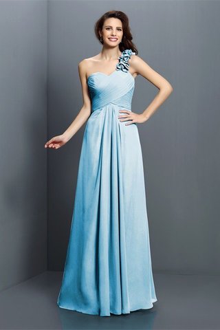 Robe demoiselle d'honneur avec chiffon avec sans manches avec fleurs de princesse ligne a - photo 3