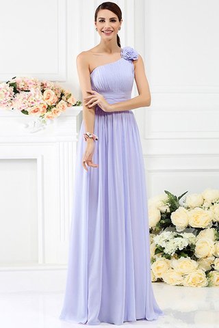 Robe demoiselle d'honneur plissé manche nulle avec chiffon avec zip avec fronce - photo 17