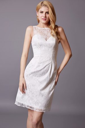 Robe de cocktail chic modeste romantique luxueux col ras du cou - photo 2