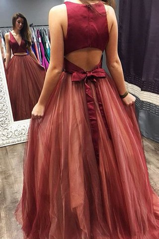 Robe de bal de lotus avec sans manches séduisant de princesse naturel - photo 2